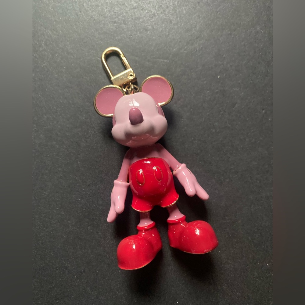Disney x BaubleBar Red Mickey Mouse Keychain - Picture 4 of 8